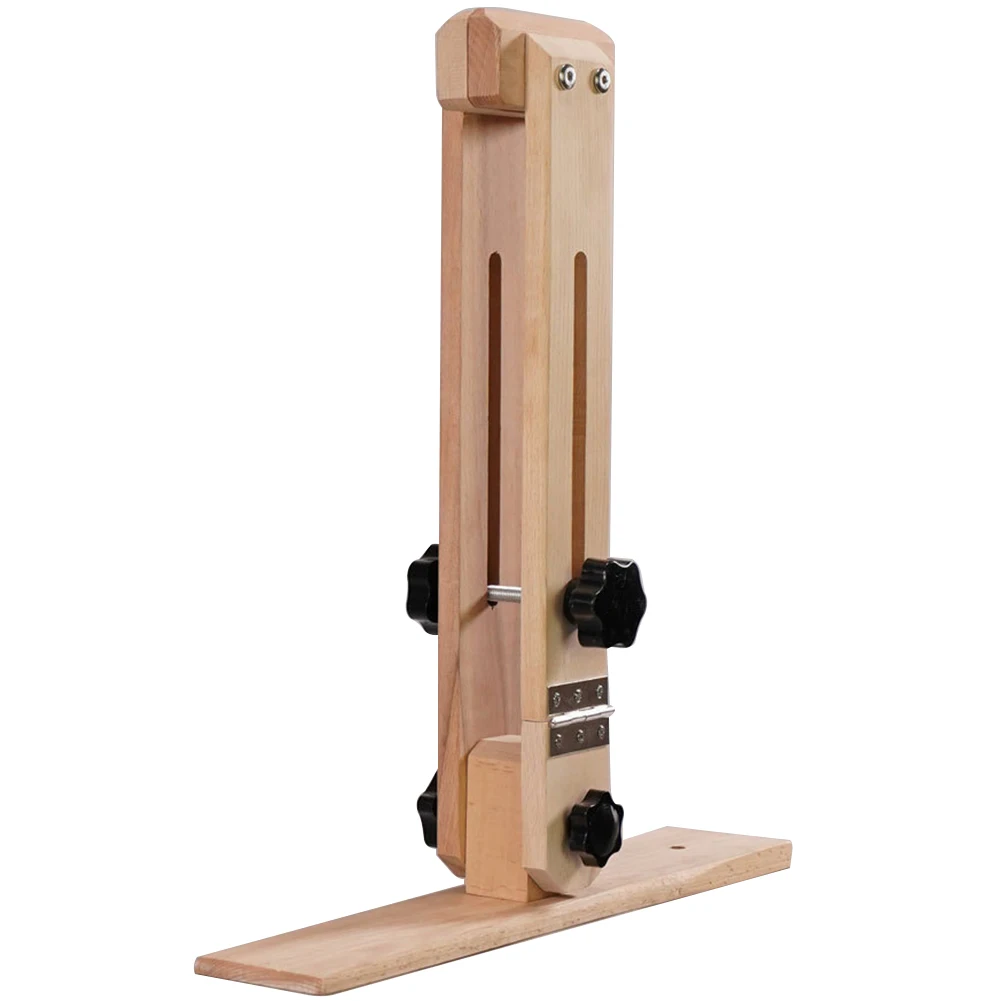 

DIY Durable Wood Clip Sewing Tools Vertical Hand Stitching Rotary Practical Adjustable Manual Leather Craft Desktop Sturdy