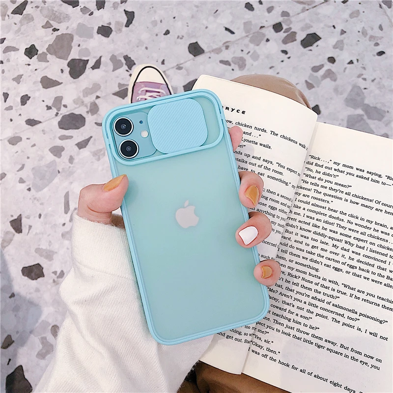 Camera Lens Protection Phone Case on For iPhone 12 Pro Max 11 6 6S 7 8 Plus SE 2020 XR XSMax X XS Candy Color Soft Back Cover