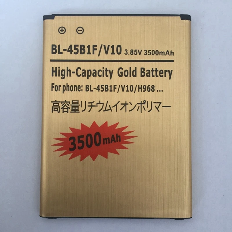 Сменный аккумулятор для LG V10 5 шт./лот 3500 мА/ч Аккумулятор H961N F600 H900 H901 VS990 H968|battery