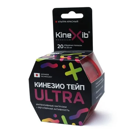 Kinexib Кинезио-тейп Ultra красный |