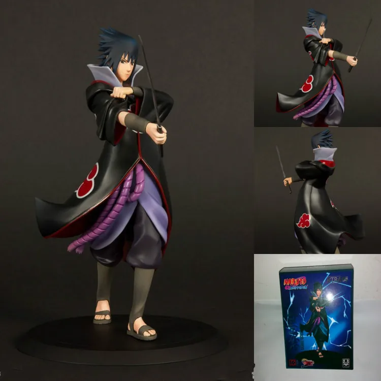

Diffuse Dynamic Square Anime Naruto Shippuden Write round Eyes Uchiha Sasuke Garage Kit Doll Model Ornaments