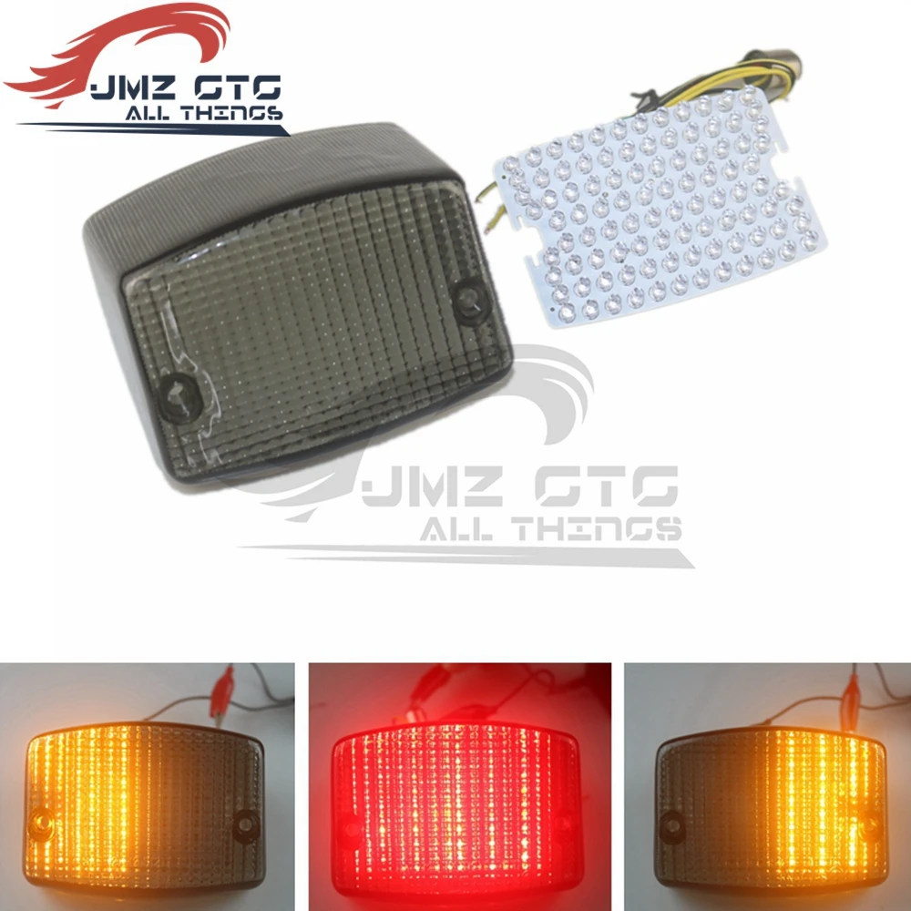 

Led Motorcycle Rear Tail Light Brake Turn Signal Integrated For KAWASAKI Vulcan 750 1886-2003 Eliminator 125/600 1886-2005