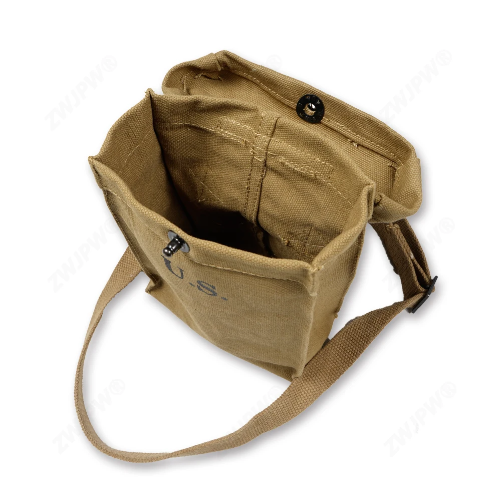 Storage Bag Tactical Pouch WW2 US KOREAN ARMY Portable Thomson Satchel