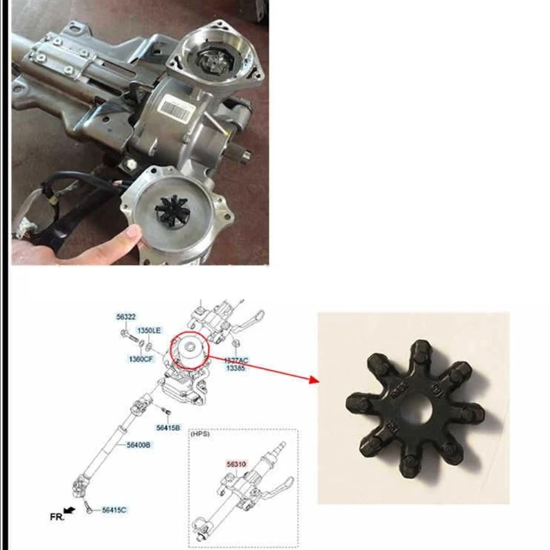 Flexible Steering Column Coupler For Veloster/kia Forte Sedan/kia