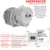 COMOPEZ 500W (Max) Масляный Пресс Холодный и Шестиступенчатый Температурный Сенсорный Рабочий Экран Может Работать непрерывно в течение 24 часов