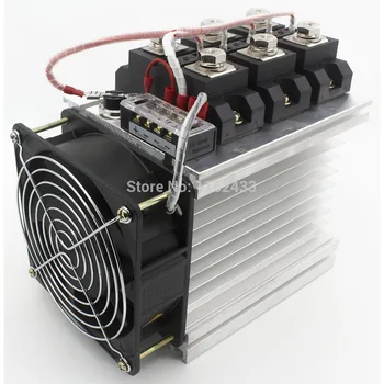 Price H3300ZF-3 Three Phase DC To AC 300A 24-480Vac Industrial Grade Solid State Relay Set / SSR Set