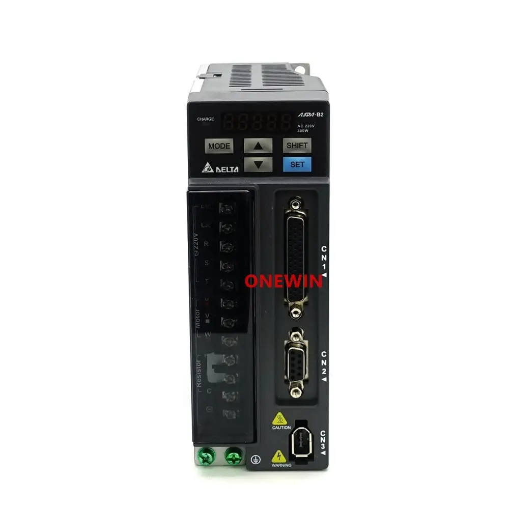 Delta 400 Вт AC Серводвигатель комплект ECMA C20604RS + ASD B2 0421 B диаметр 60 мм 220 В 1 27 нм 3000