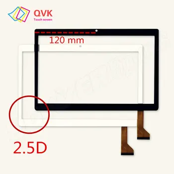 

Black white 2.5D touch screen for ZonnYou KT107 Tablet PC touch screen panel repair replacement parts