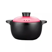 Керамическая кастрюля для супа, кастрюля для молока, газовый горшок, кухонные кастрюли, керамическая кастрюля для тушения, кастрюля для приготовления пищи, набор кастрюль, плита, горячий горшок, суп, ВОК