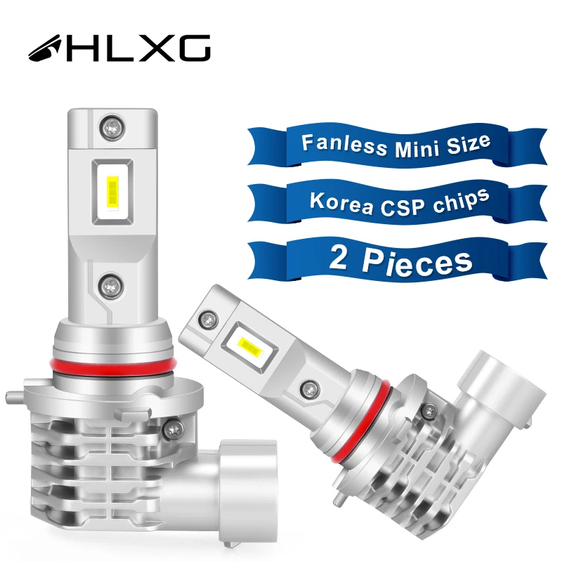 8000K H7 LED Mini CSP Headlight automobile H4 Bulb Motocycle Car Light H11 H8 9005 9006 Fog Lamp Bulbs Cold White hlxg | Автомобили и
