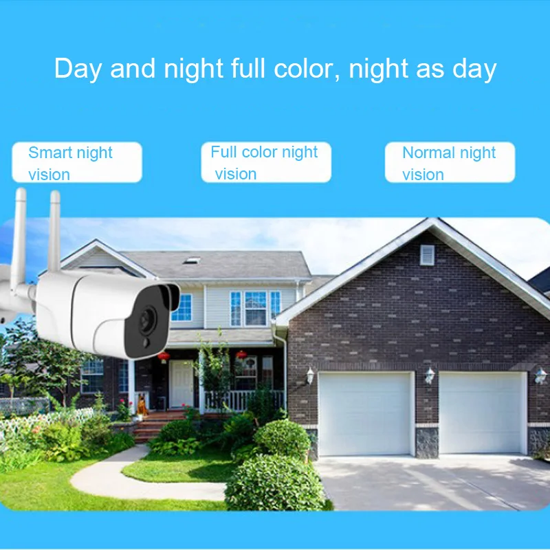 

IP Security Camera WIFI Smart Remote Control Outdoor Surveillance Security Camera Support 128G TF Card EU/US/UK Plug