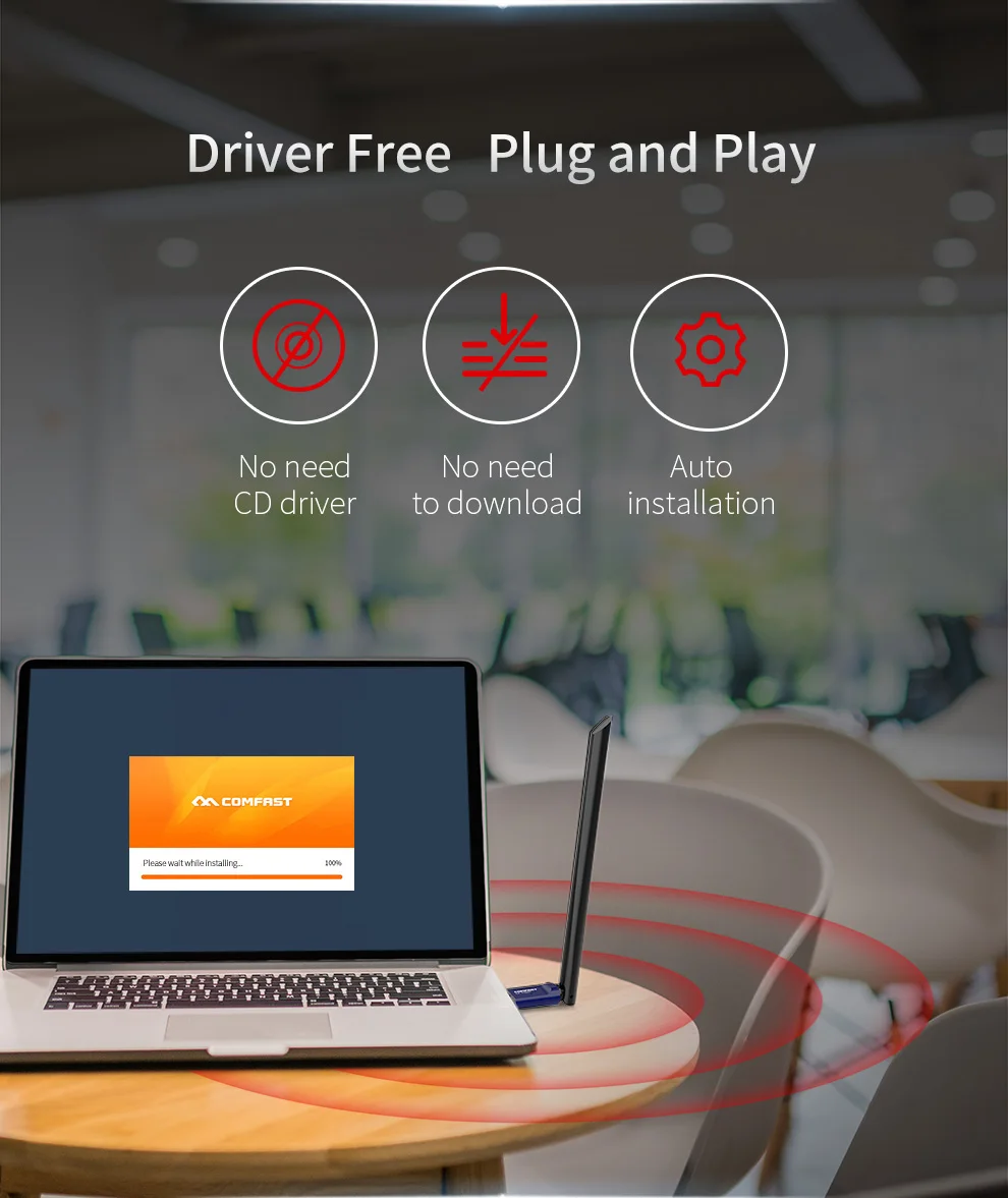 650 Мбит/с Wifi Bluetooth 4 2 Беспроводной нано USB адаптер двухдиапазонный 5 ГГц сетевая