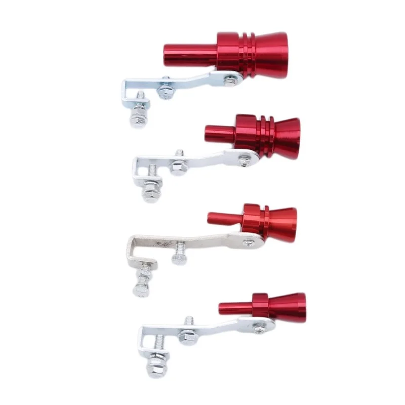 Car Exhaust Fake Turbo Whistle Pipe Sound Muffler Auto Blow Off Valve Universal Simulator Whistler Imitation Sounders car turbo whistle