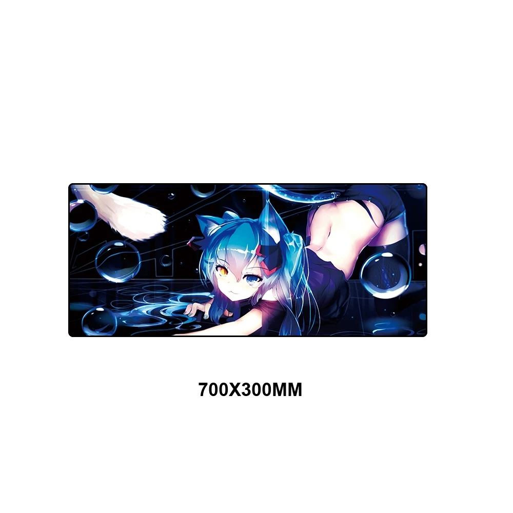 XGDM-006 Большой сексуальный коврик для мыши с девушкой мыши геймер клавиатура коврик стол протектор игровой коврик для мыши для ПК ноутбук Аниме Хацунэ Мику коврик для мыши - Цвет: XGDM-006