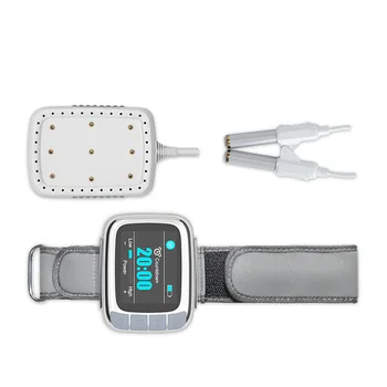 

Control High Blood Pressure Diabetes Cholesterol Rhinitis Treatment LLLT Cold Laser Therapy Wrist Watch with Safe Goggles