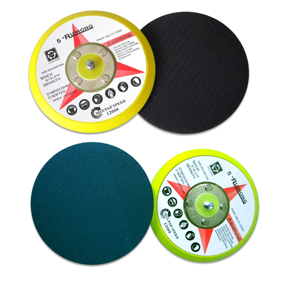 

Backing Pads - 5 Inch Sanding Pad Hook & Loop PSA/Adhesive 125mm sander pad