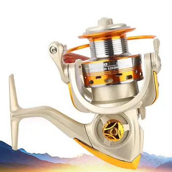 

13 axis All Metal Wire Cup Fishing Reel Wood Handle Spinning Wheel Reel