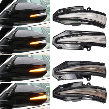 

For Toyota RAV4 MK4 Highlander Noah 4Runner MK5 Side Rear-View Mirror Indicator Blinker LED Dynamic Turn Signal Flashing Light