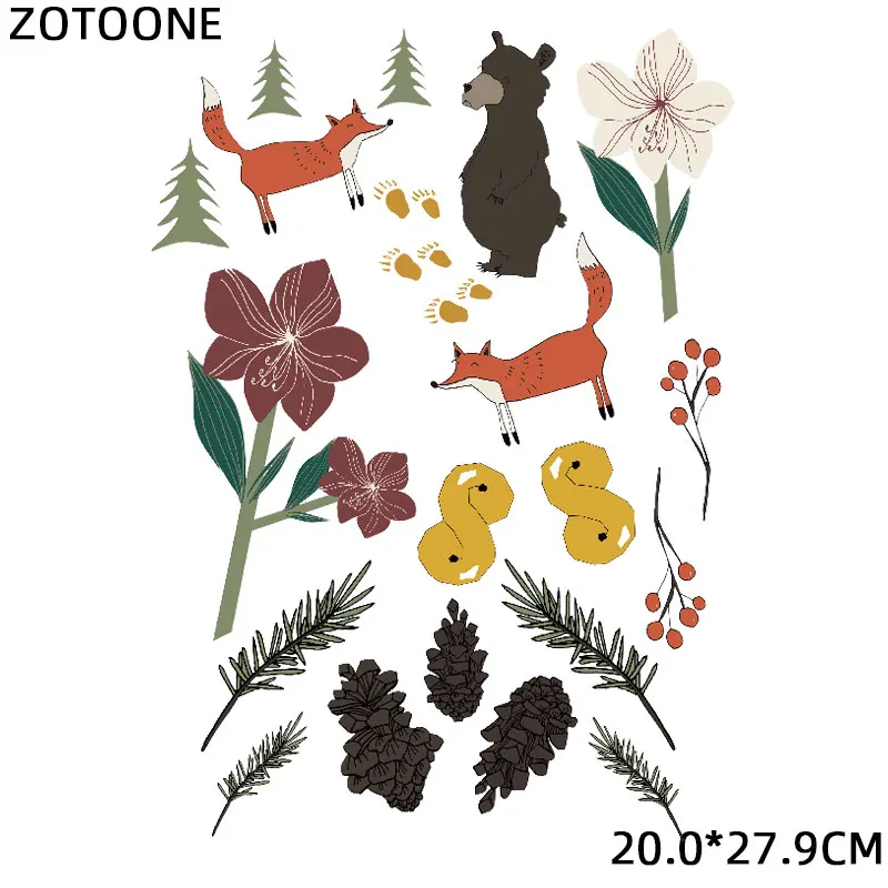 Flower Patch Iron-on Transfers for Clothing Thermoadhesive Patches Daisy Stickers Diy Flex Fusible Transfer Appliques Stripes