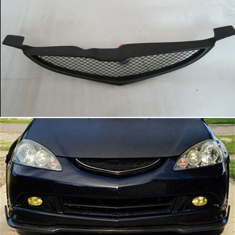 Применение для Acura RSX Honda Integra 2005 2006 углеродного волокна Refitt спереди центр гоночной