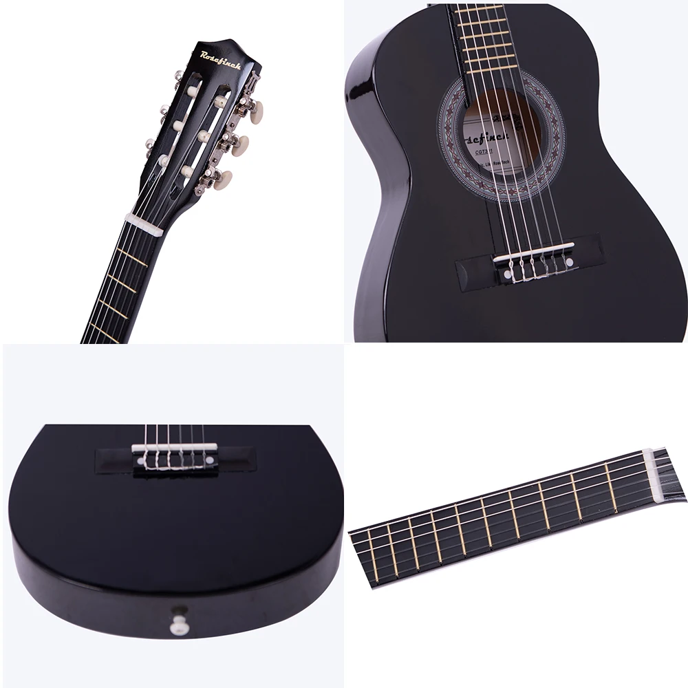 30 Inch Classical Guitar Child Guitarra 6 String Wooden Home-schooling Performance Beginner Capo Strings Picks Tuner CGT301 guitar capo acoustic guitar classical guitar