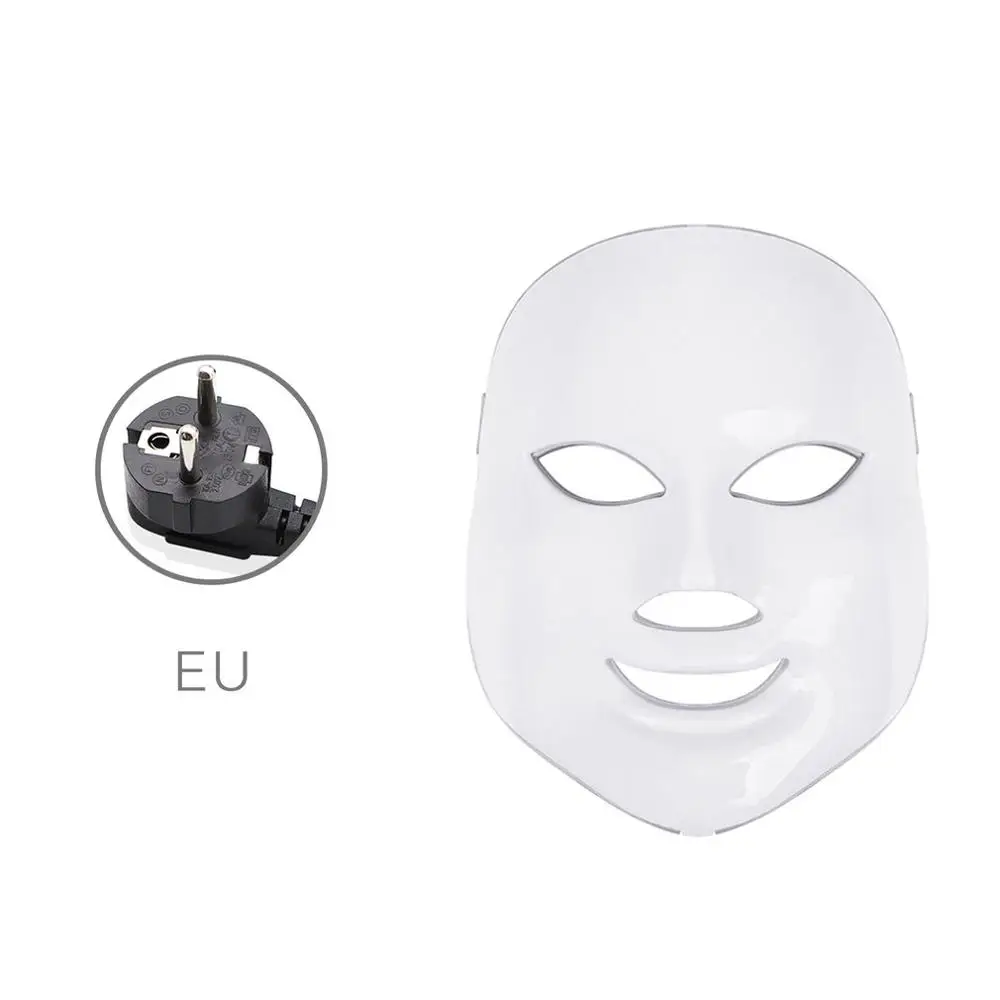 Bubble Bag EU Домашнее оборудование для красоты светодиодная фотонная маска для красоты прибор семь цветов фотонный прибор для омоложения зарядный спектрометр - Цвет: Bubble Bag EU