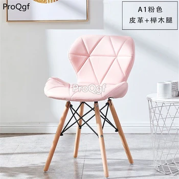 

Ngryise 1Pcs A Set Grid Europe Style Restaurant Hotel Chair