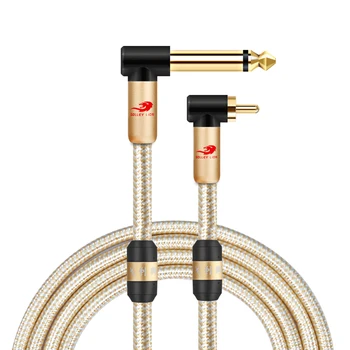 

RCA male to 1/4 inch TS Mono (6.35mm) male Audio Cable for Guitar Mixer Console Amplifier Speaker RCA Interconnect Cord