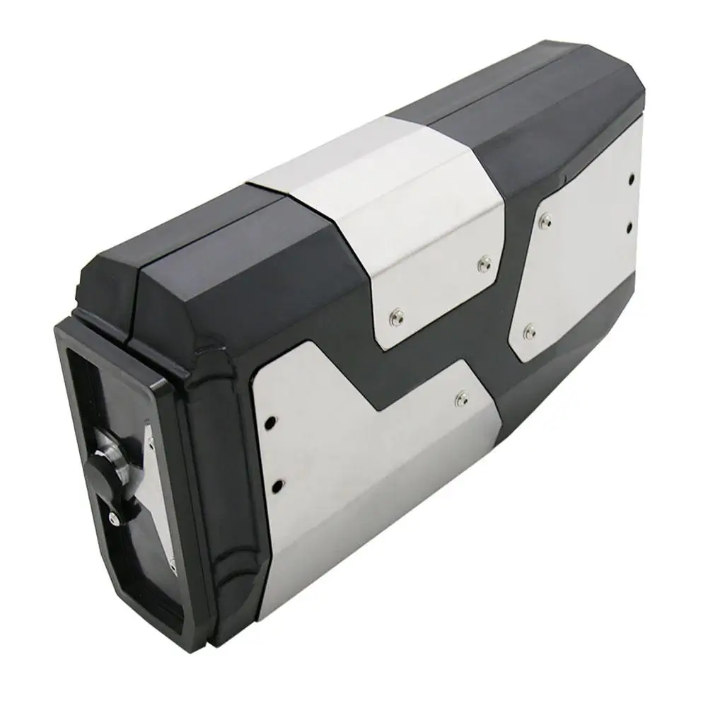 

Motorcycle Toolbox Left Side Bracket Aluminum Case For R1250GS R1200GS LC&Adventure 2002 2008 2018 Stainless 4.2L Tool Box