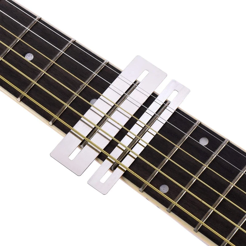 Guitar Neck Measuring Ruler Guitar Grinding File Tool Guitar Neck Notch Ruler Wire Grinding Gasket