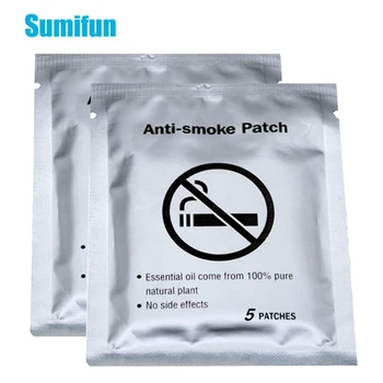 

10pcs Cessation Pad 100% Natural Ingredient Anti Smoke Patch Stop Quit Smoking Chinese Herbal Medical Plaster Health Care D2047
