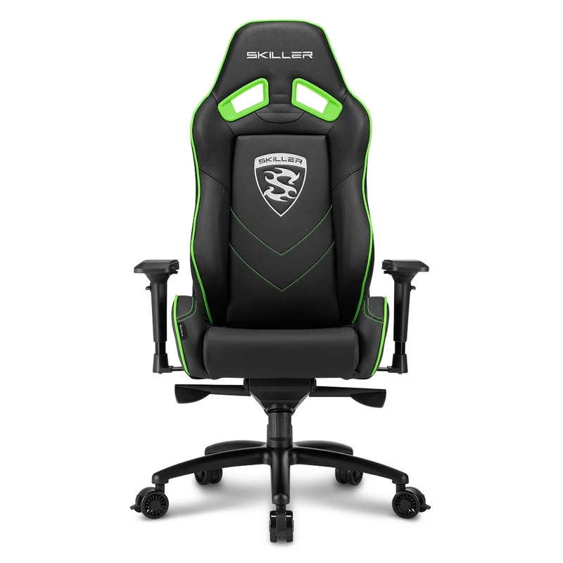 Игровое кресло Sharkoon Skiller SGS3 компьютерное, до 120 кг, кожа PU/PVC