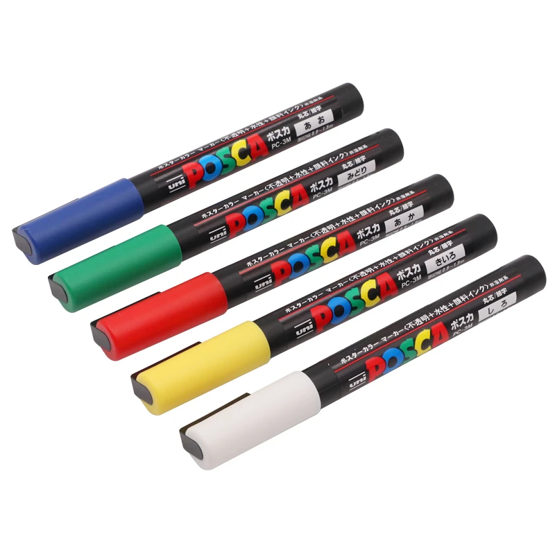 5 stücke 8 Teile/los Bee marker LED Highlighter Marks Stift Königin Bee Marker Stift 8 Farben Optional Abgeschrägte Spitze pinsel Bienenzucht Werkzeug – Detail 3