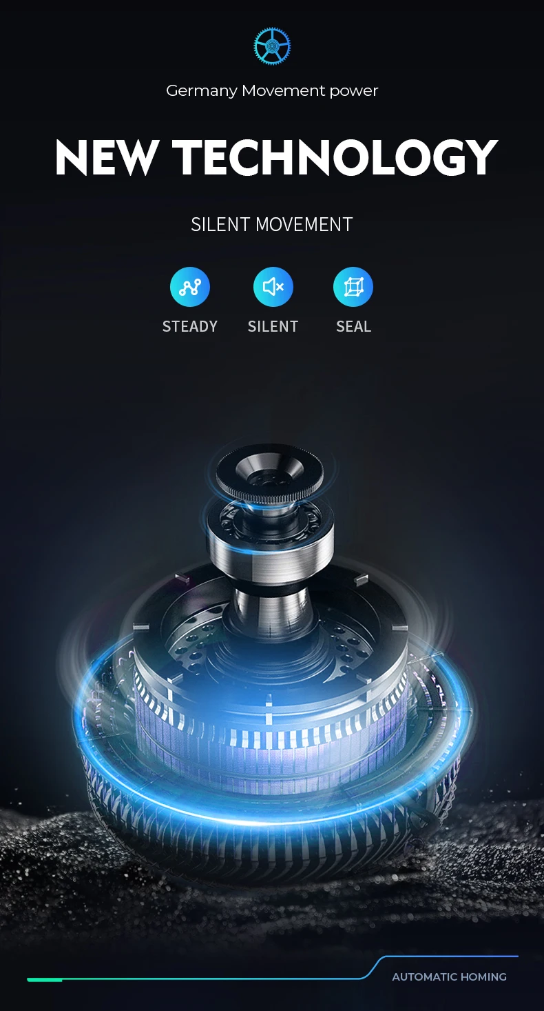 Luxury 4-Slot Automatic Watch Winder with Fingerprint Unlock, Touchscreen Control, Inte... - SKU LAWW1600 - UGI Packaging