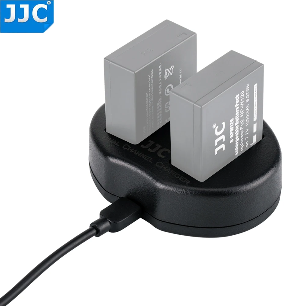 Зарядное устройство JJC с двумя USB-портами для Fujifilm X100V X100F XPro3 XPro2 XPro1 XT3 XT2 XT1 XT30 XT20 XT10 |