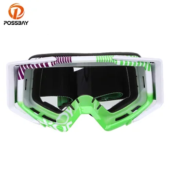 

POSSBAY Anti-UV Motorcycle Glasses Multi-Color Motorbike Moto Skiing Sport Cycling For Motocross Goggles Eyewear Sunglasses