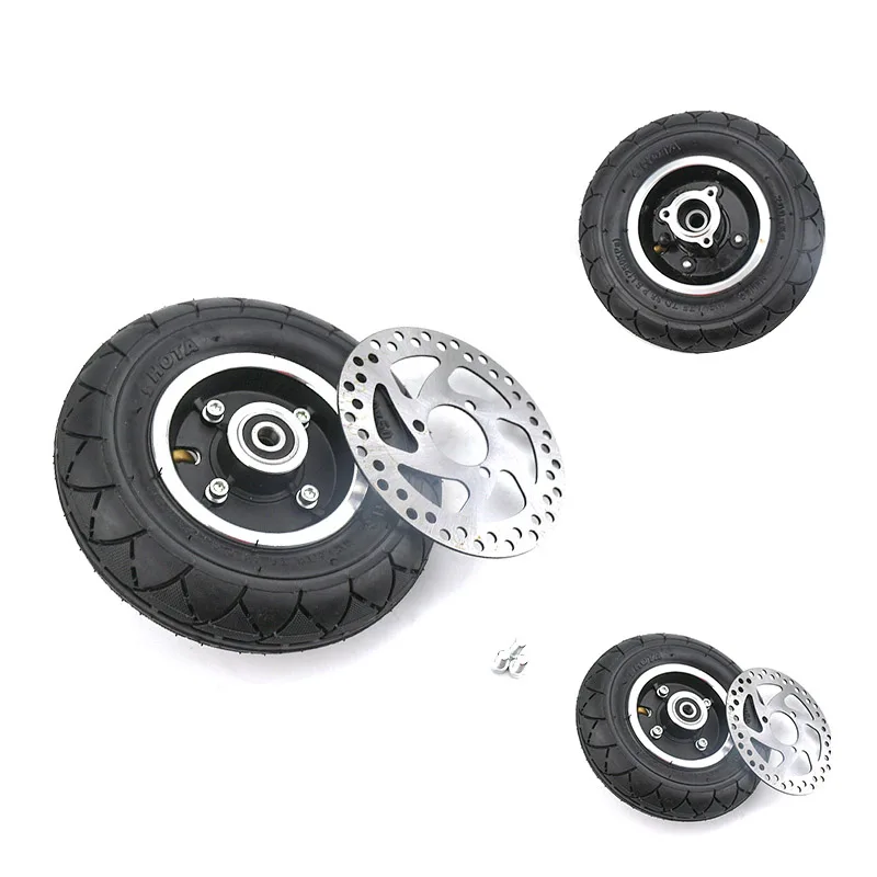 

8 inch 200x50 Inflatable wheel With Disc brake disc For Speedway Mini 4 Pro Electric Scooter Ruima PRO Accessories