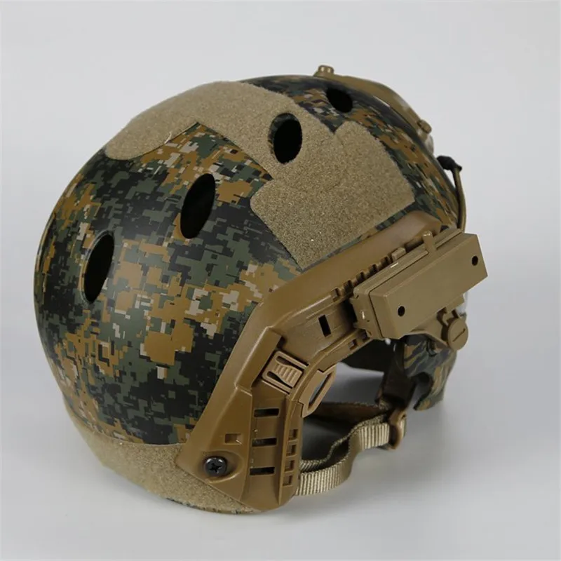 New Military Tactical Protective Helmet Airsoft Full Face Protection with Goggle Len Full Face Motorcycle Helmet