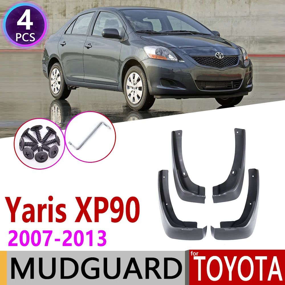 Брызговик для Toyota Vios Yaris Limo XP90 для салона Sedan 2007~ 2013 Брызговики аксессуары 2008 2009 2010