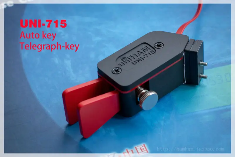 Spedizione Gratuita Uni -715 Chiave A Paletta Automatica Keyer Cw Codice Morse Per Radioamatori Yaesu Ft-817 818 Mano Destra O Sinistra