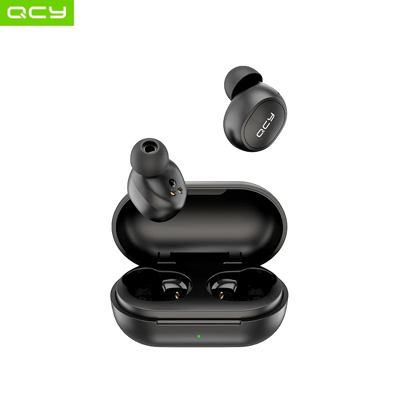 QCYT4 TWS Bluetooth V5.0 гарнитура спортивные беспроводные наушники 3D стерео мини в ухо