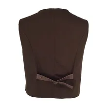 Мужская одежда стиль джентльмен ветер si li kou дизайн сплошной цвет жилет Повседневный приталенный кожаный жилет