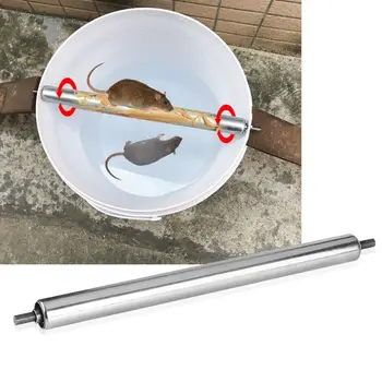 

Auto Mouse Traps Household Pest Mice Control Rodent Bait Killer Stainless Steel Rolling Stick Rat Catcher Mousetrap