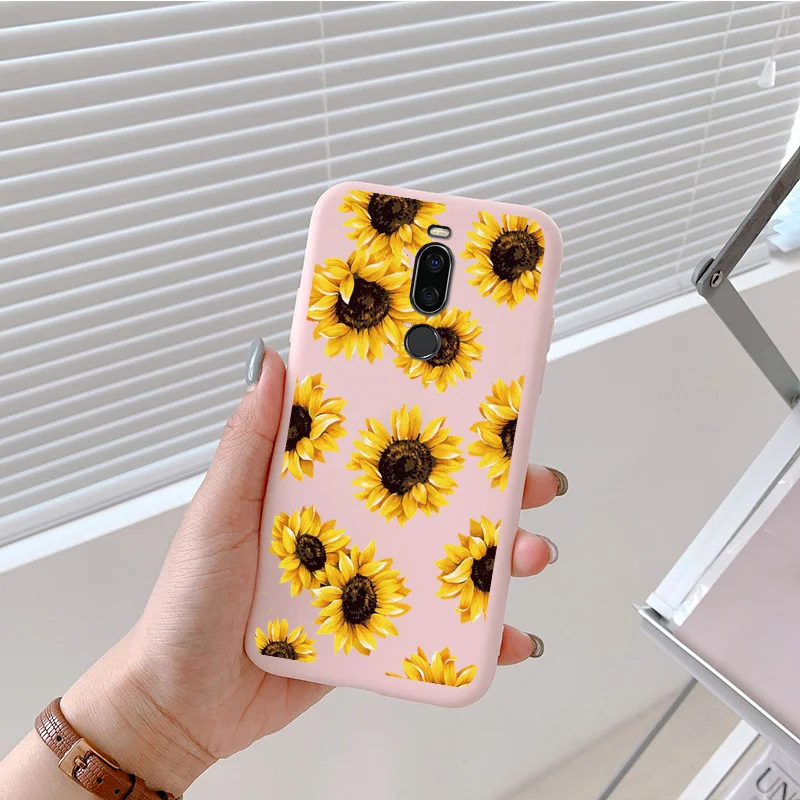 Cute Animal Pattern Phone Cover For Meizu X8 Case Cartoon Soft Silicone Painted Shell Shockproof Protection Bags 