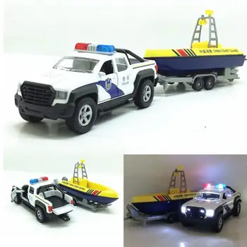 

High simulation Pickups and speedboats,1:32 Alloy model Pickup Truck cars,Diecasts & Toy Vehicles toys