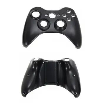 

high quility Black wireless controller full shell case Wireless Controller Full Case Shell Cover + Buttons for XBox 360 Black