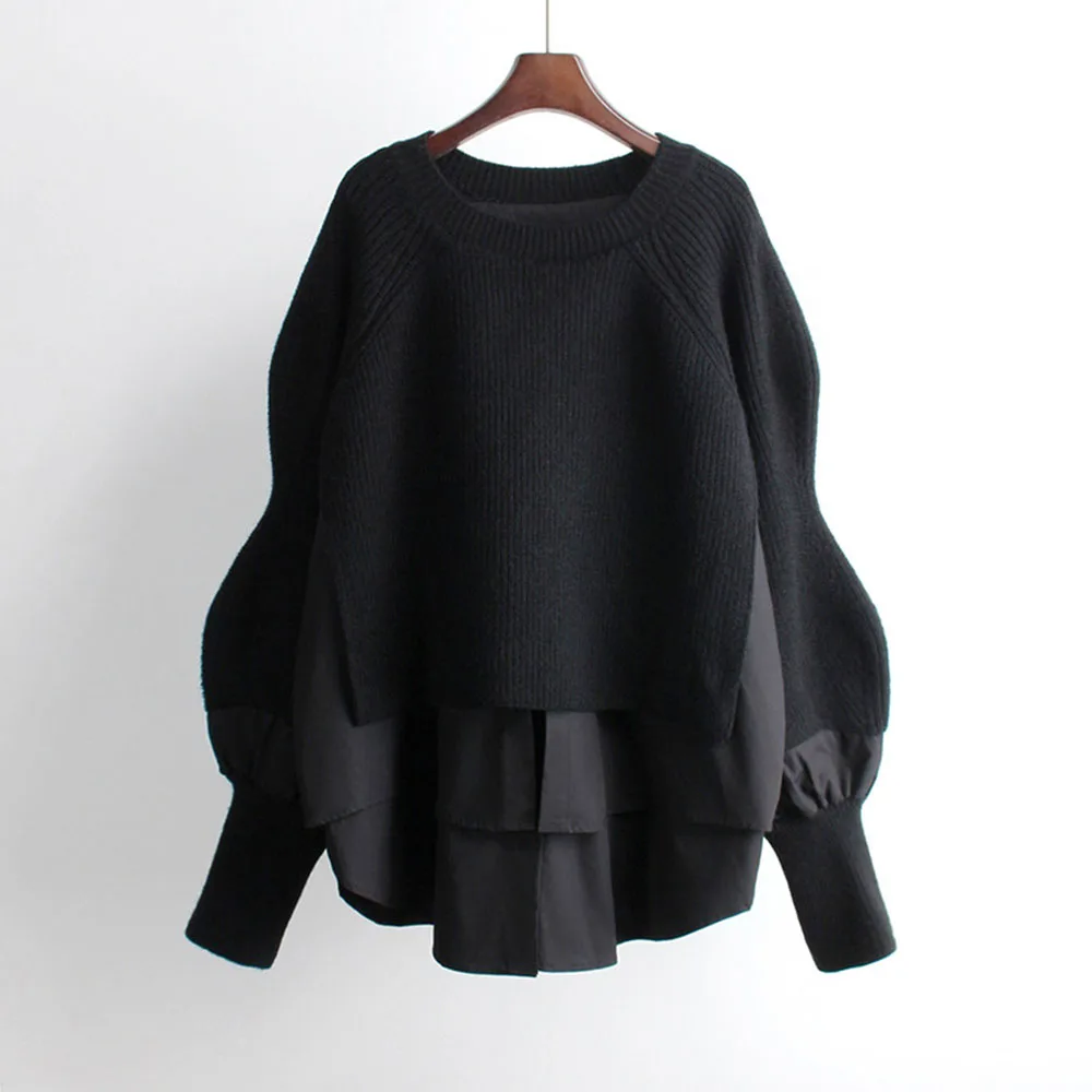 

New Sweater 2020 Autumn And Winter European Sweater Women Lazy Style Sweater Series Loose Large Size Thick Coat
