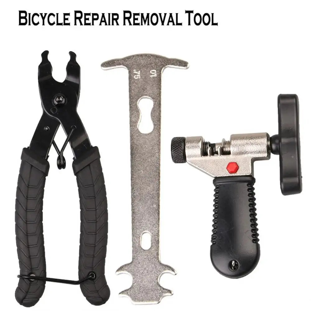Repair Tool Set Инструмент для быстрой разборки цепи для горного велосипеда, цепные плоскогубцы, инструмент для удаления и установки - Цвет: Repair Tool Set