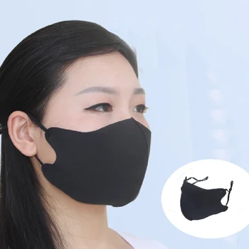 

Unisex Cotton Dustproof PM2.5 Pollution Half Face Mouth Mask Washable Reusable Muffle Respirator Adjustable