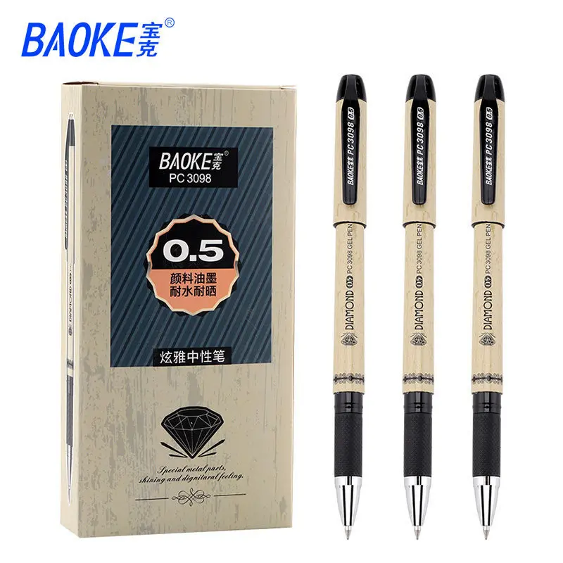

Baoke Gel Pen Black Pen For School Stationery For Students Bullet Journal Pen Neutral Pens Office Stationery For Girls And Men
